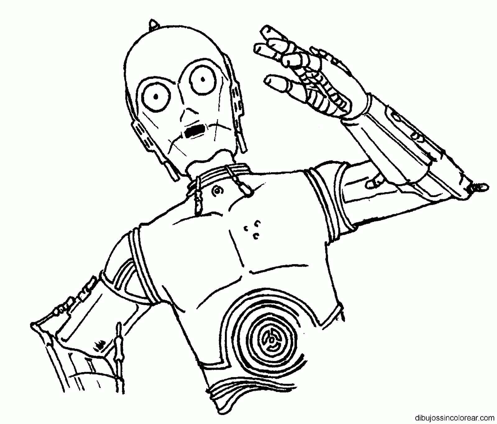 C 3po Coloring Pages c3po free colouring pages C 3po Coloring Pages c3po free colouring pages