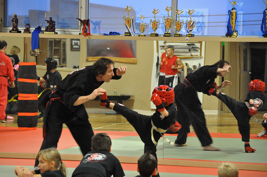 Kitchener Kicks News Kung Fu LowBelt Grading, Dec 01 2012