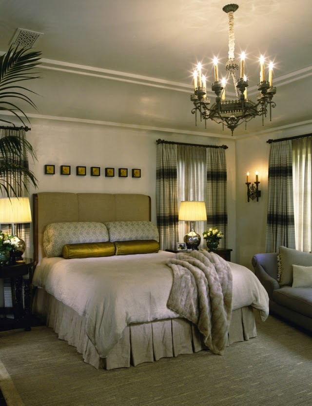 Dormitorios en dorado y plata - Ideas para decorar dormitorios