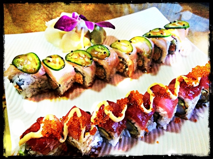 Hometown Slop Sakana Sushi Jalapeno & Hot Sauce on a Sushi Roll?