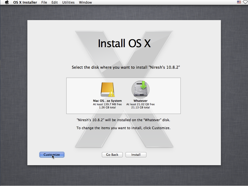 Mac OS X Lion 107 Hackintosh By Niresh12495
