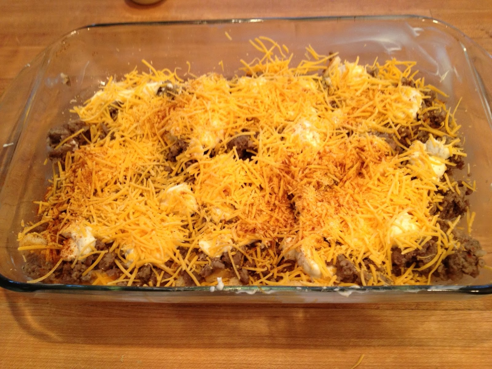 Little Oak Creations SunnySide Up Breakfast Casserole A great