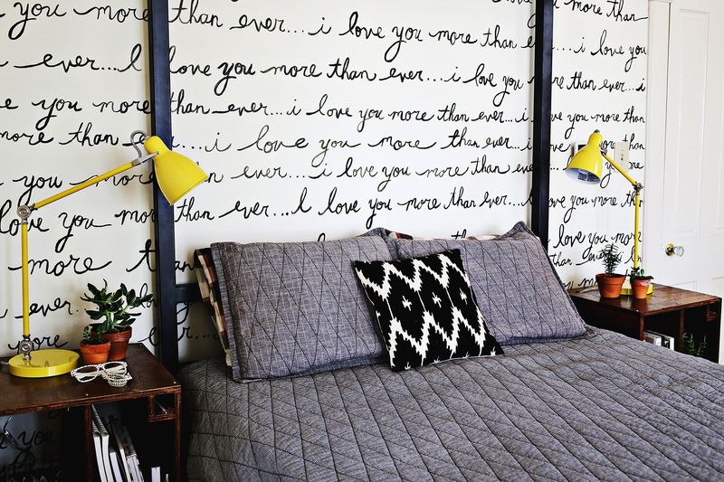 Craft Tutorials Galore at Crafterholic! Handwriting Wall