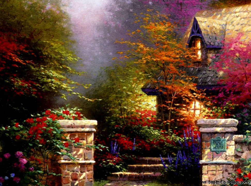 Wallpapers Thomas Kinkade Art Paintings Prints 1024x768 307556 Wallpapers Thomas Kinkade Art Paintings Prints 1024x768 307556