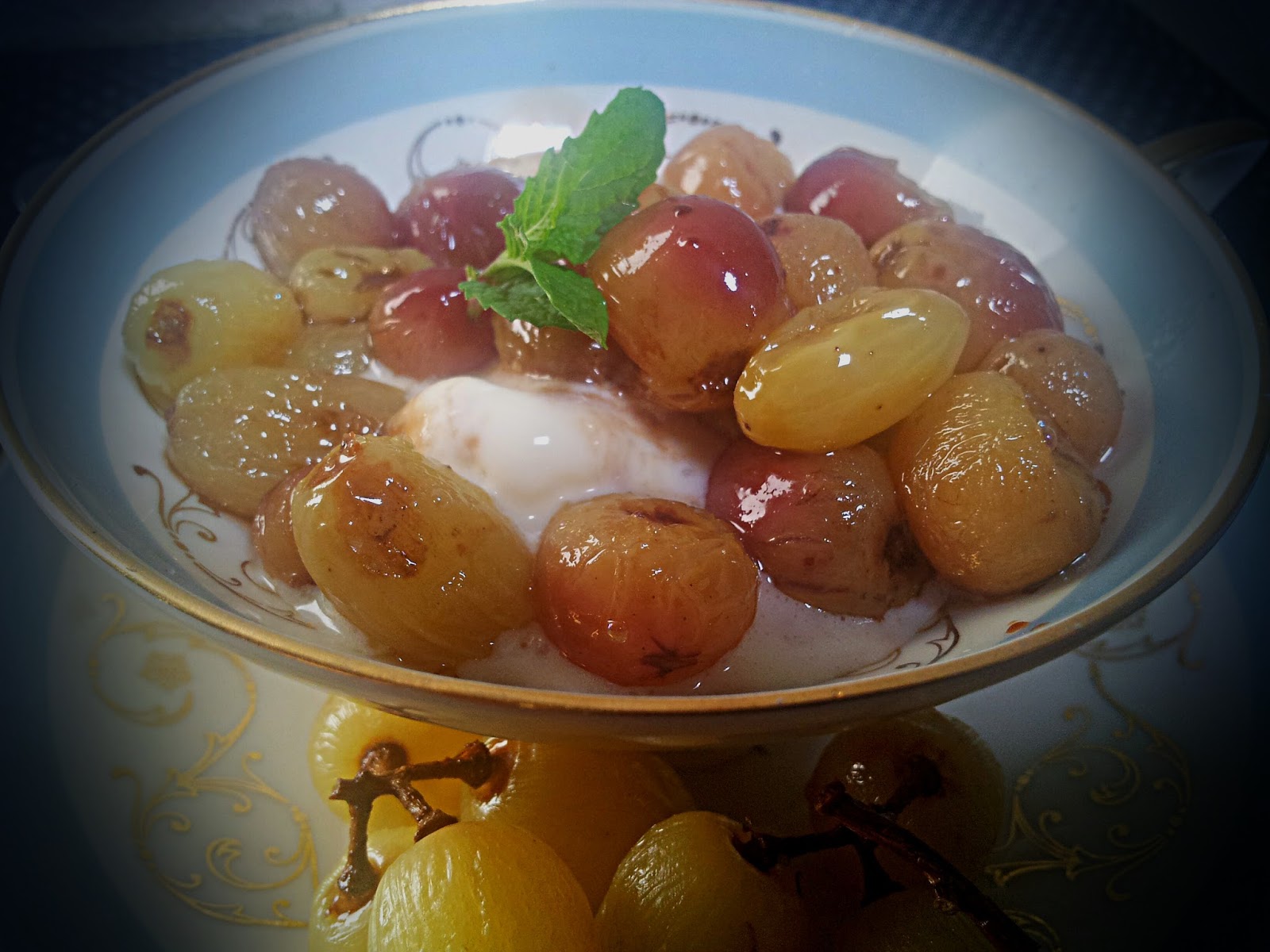 Napa Farmhouse 1885™ Roasted Grapes with Balsamic Drizzle