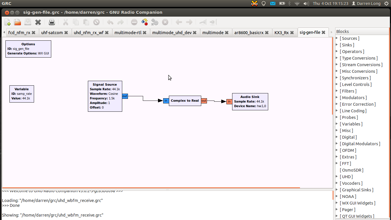 g0hww.blog Sample rates, Signalink USBs, wspr and transmit audio issues