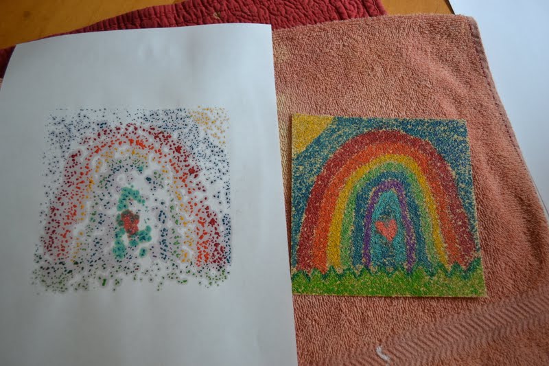 Come Together Kids Sandpaper Art