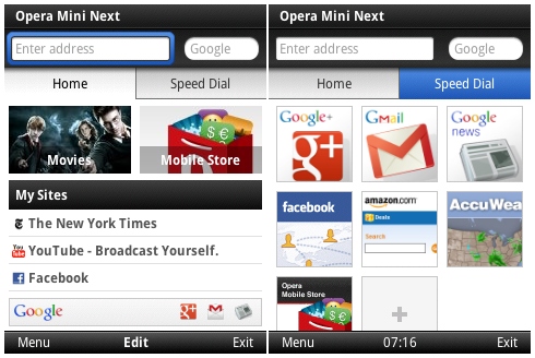 opera mini 4.2 full screen