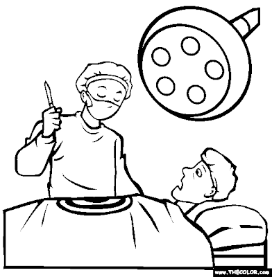 Free Coloring Pages Printable: Doctors Coloring Pages