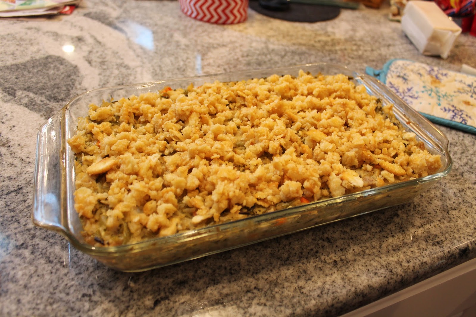 Dinner with the Grobmyers Chicken and Wild Rice Casserole