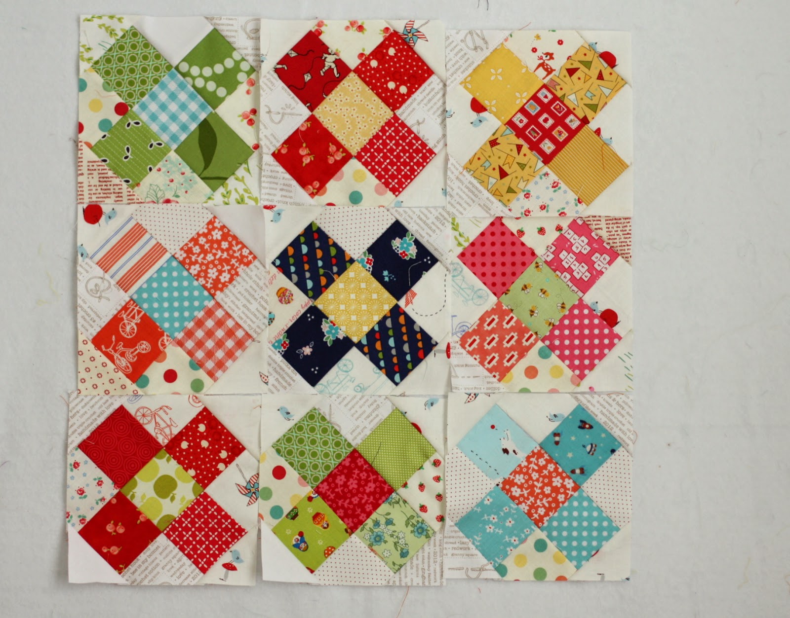 Great Granny and Churn Dash Quilt Alongs Diary of a Quilter a quilt