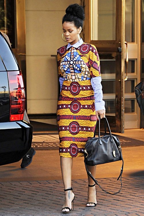 white and black ankara styles