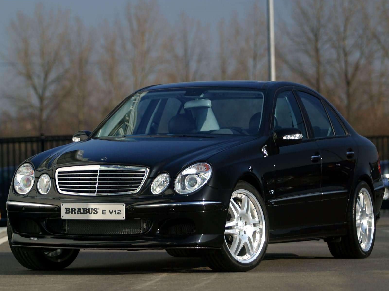 Car Photo Wallpaper 2003 Brabus Mercedes Benz E V12 Concept