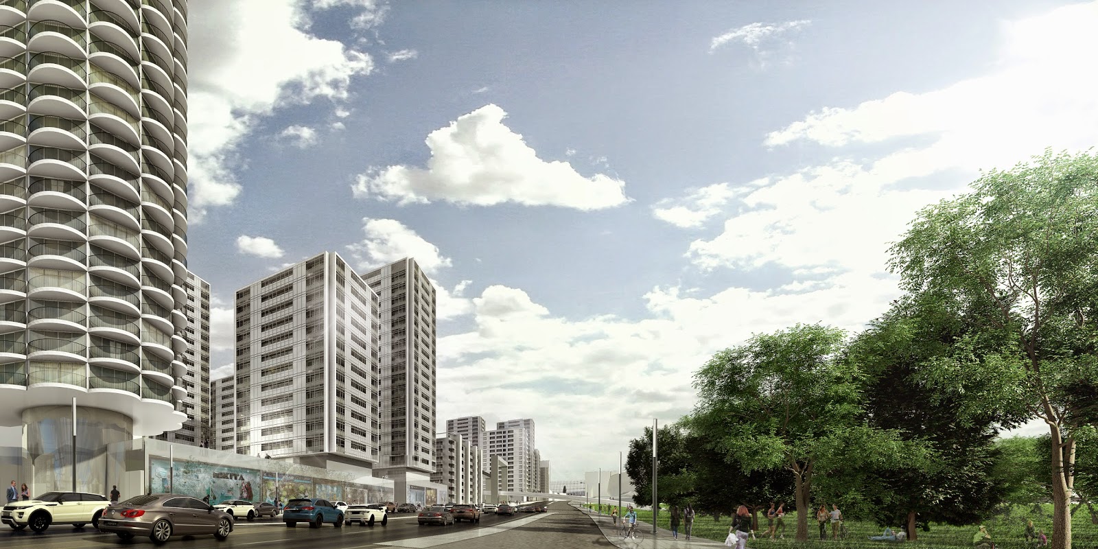 Urban plan Baku Azerbaijan