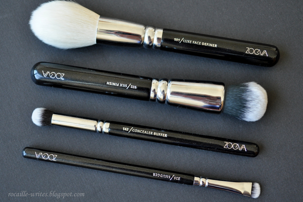 Rocaille Writes More Zoeva Brush Reviews 101 Luxe Face Definer, 102