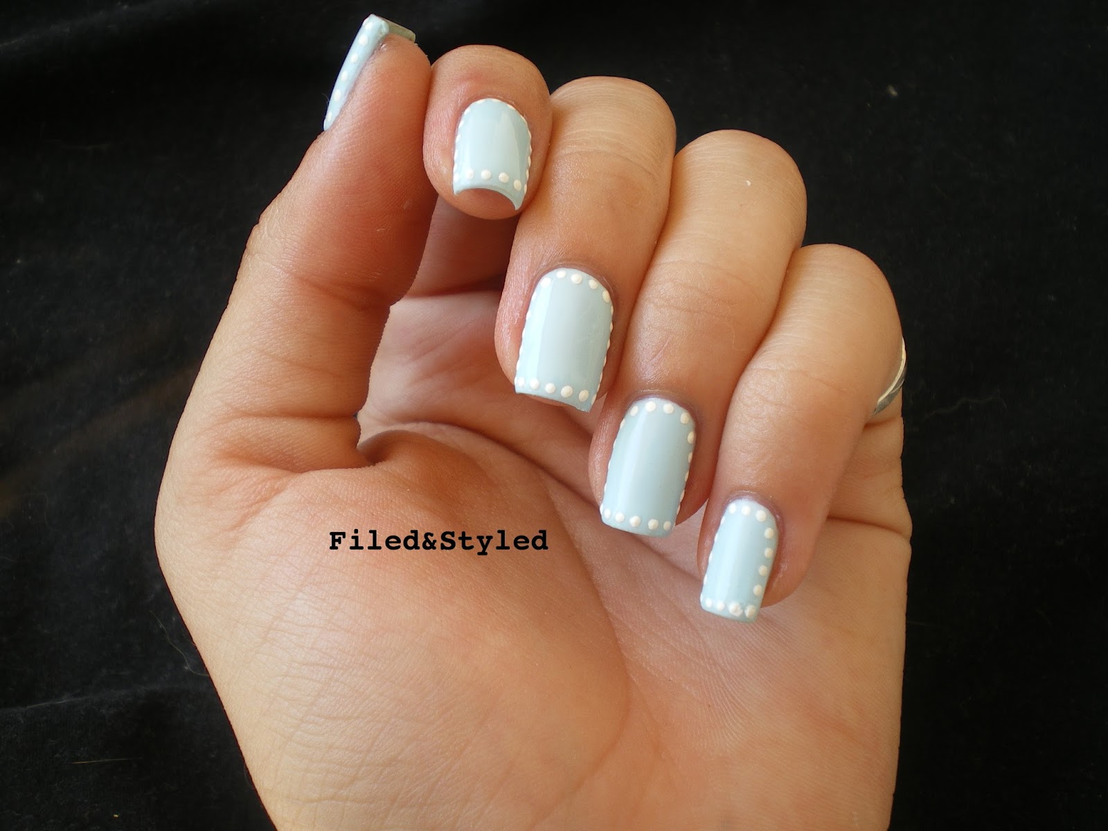 31dc2013 Polka Dots Nails Filed & Styled Filed & Styled 31dc2013