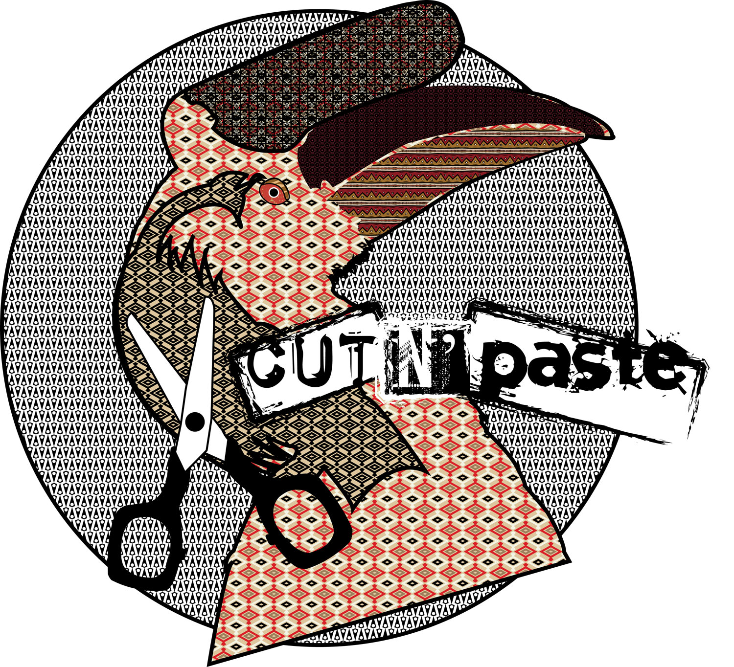 cutting and pasting