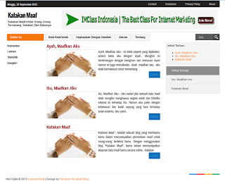 Template Fast Loading dan Valid HTML5 Tapi Belum Jadi Template Fast Loading dan Valid HTML5 Tapi Belum Jadi