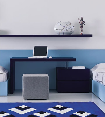 oficina pequeña peque%25C3%25B1a oficina minimalista 1 7 Pequeños Espacios Minimalistas para la Oficina en Casa