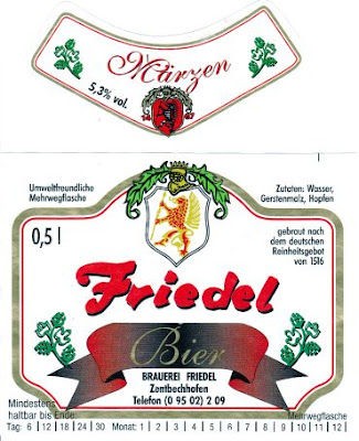 Brauerei Friedel/Zentbechhofen: Märzen (Nr. 62)