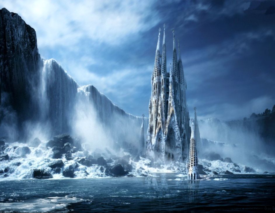 Ice Castle Zwjt Wallpaper 1024x768 px Free Download   Wallpaperest