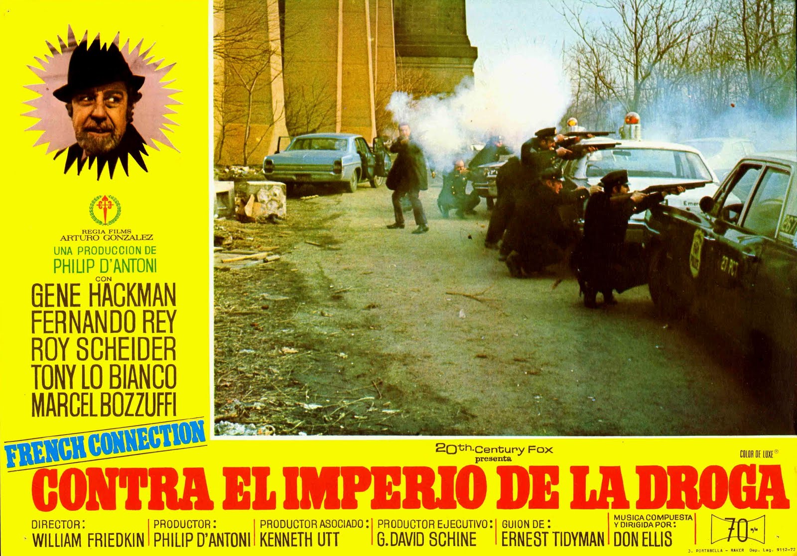 French connection (1971) William Friedkin - The French connection (30.11.1970 / 03.1971)