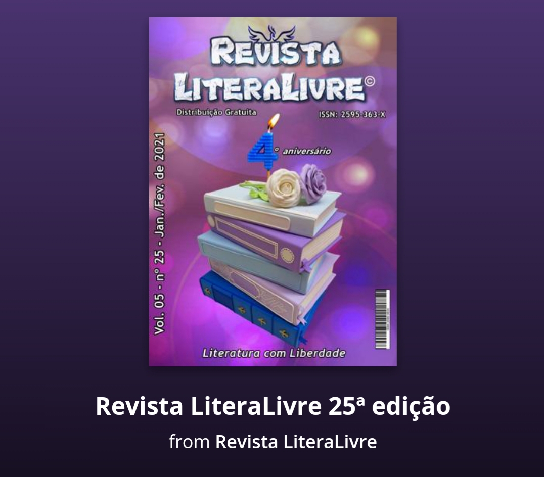 REVISTA LITERALIVRE 25 EDIÇÃO