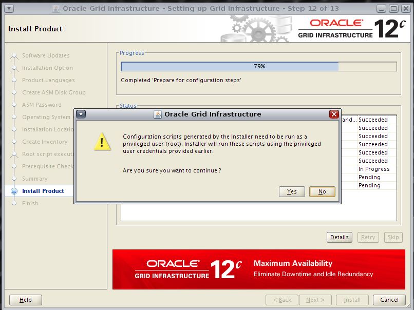 Oracle 12c Grid Infrastructure Installation on Solaris 11 standalone