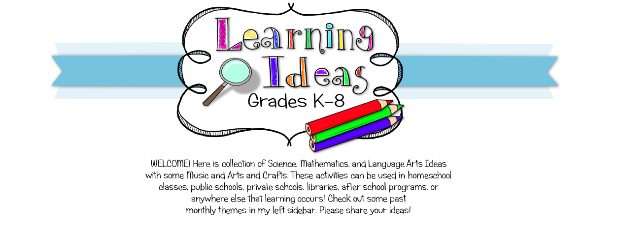Learning Ideas - Grades K-8