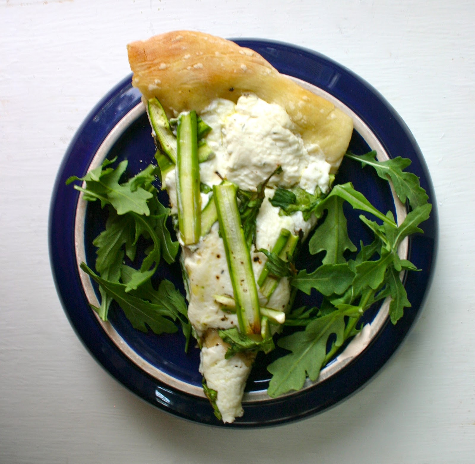 Bake It and Make It with Beth Asparagus & Arugula Pizza