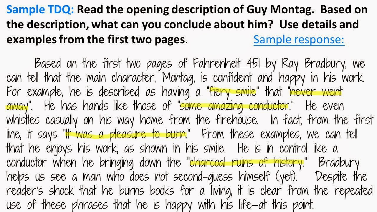 rubric for characterization essay