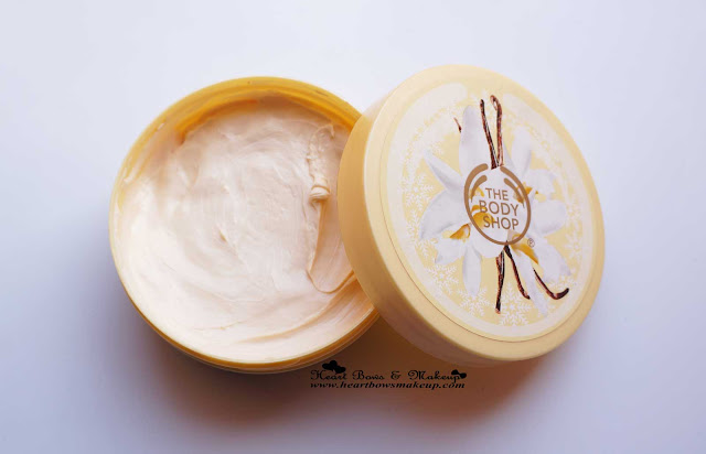 TBS Vanilla Bliss Body Butter Review Swatch Price India