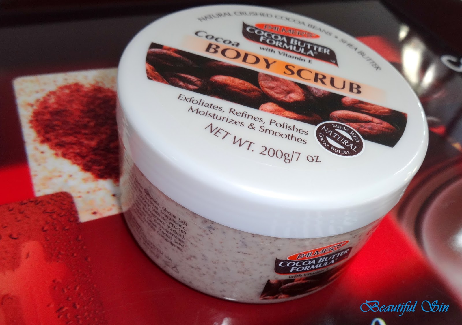 Palmer's Cocoa Body Scrub скраб за тяло Beautiful Sin
