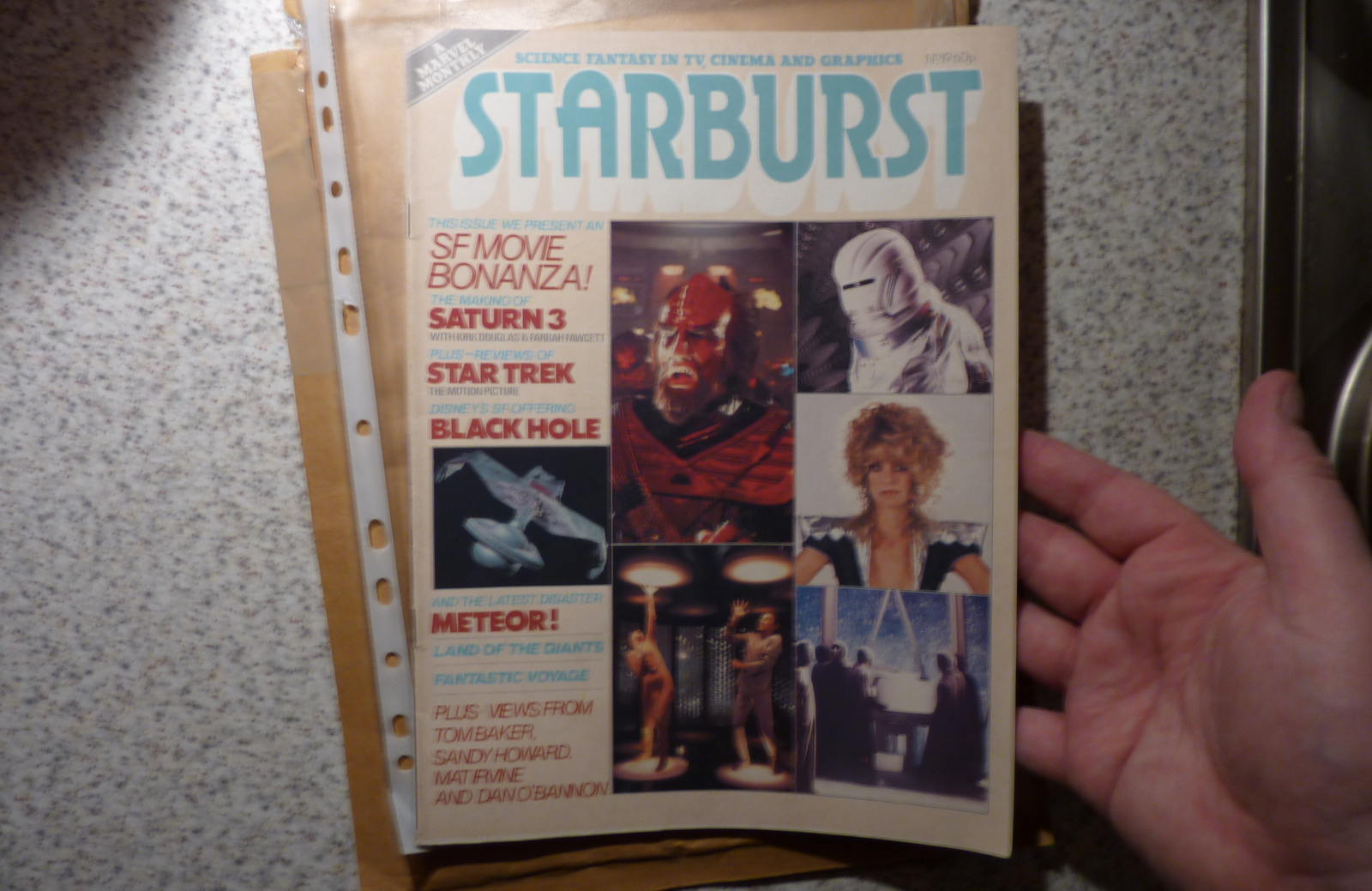 Indigo Roth immerses in nostalgia as he buys Starburst issue 19 from 1979