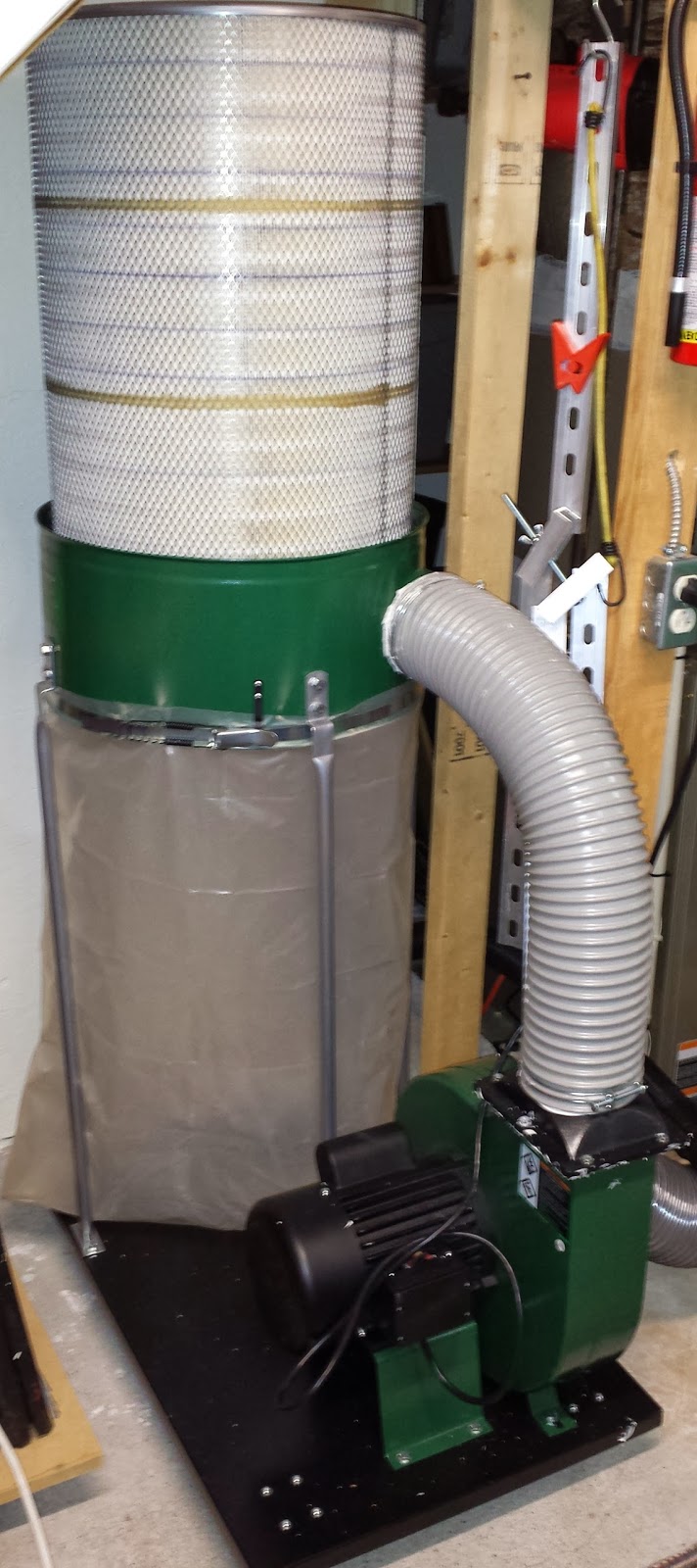 Lilly's Crazy Home Souped Up Harbor Freight Dust Collector