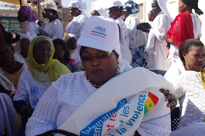 Khady Ba, President of the Guédiawaye Association of Disabled Women.