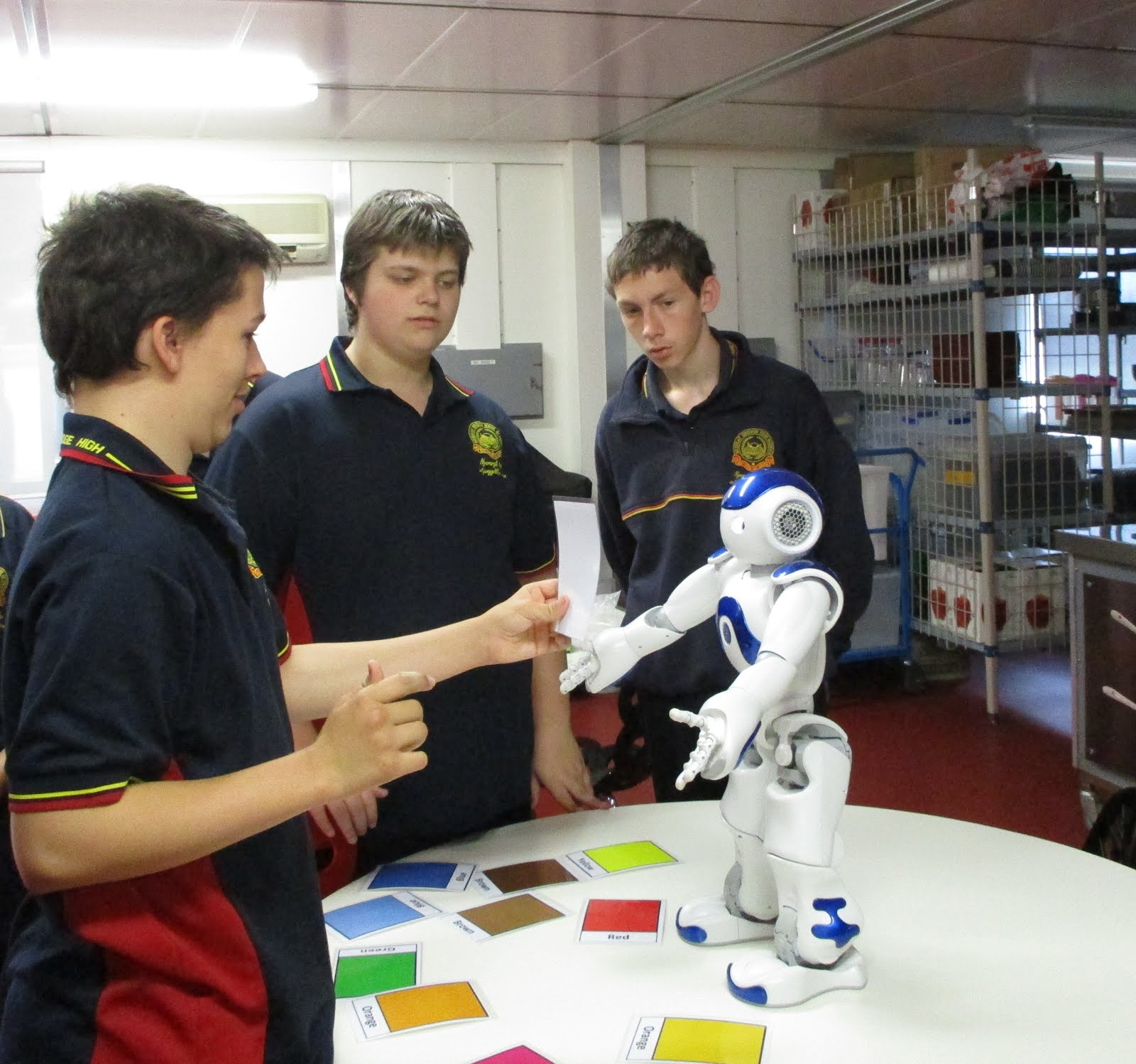We can play games with NAO our social robot.
