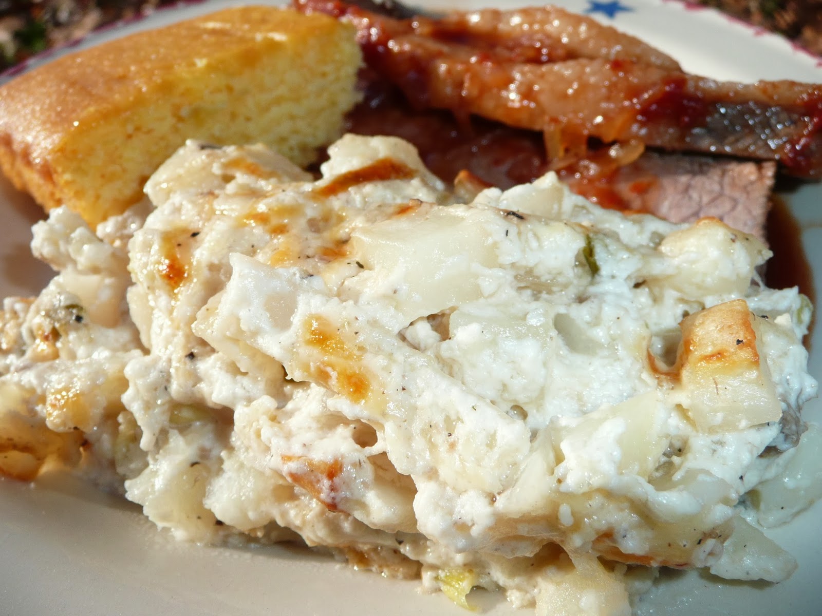 Everyday Dutch Oven Comforting Potato Casserole
