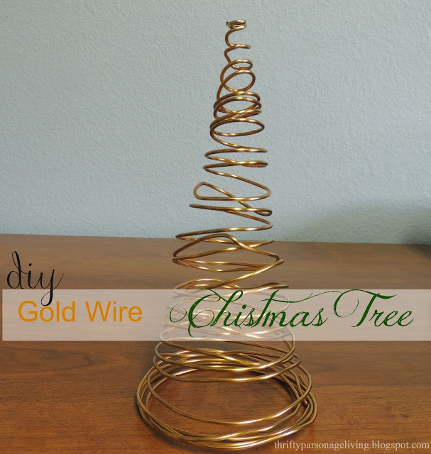 Thrifty Parsonage Living DIY CHRISTMAS TREE