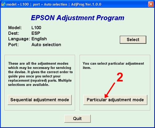 Epson Adjustment Program Epson Tx720wd -