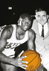 first black basketball player