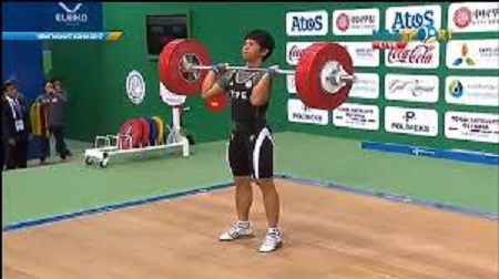 世大運女子舉重又再增添一面金牌,洪萬庭今 (23) 日下午,在69公斤級的比賽中,以抓舉101公斤、挺舉126公斤、總和227公斤奪冠。 世大運女子舉重又再增添一面金牌,洪萬庭今 (23) 日下午,在69公斤級的比賽中,以抓舉101公斤、挺舉126公斤、總和227公斤奪冠。