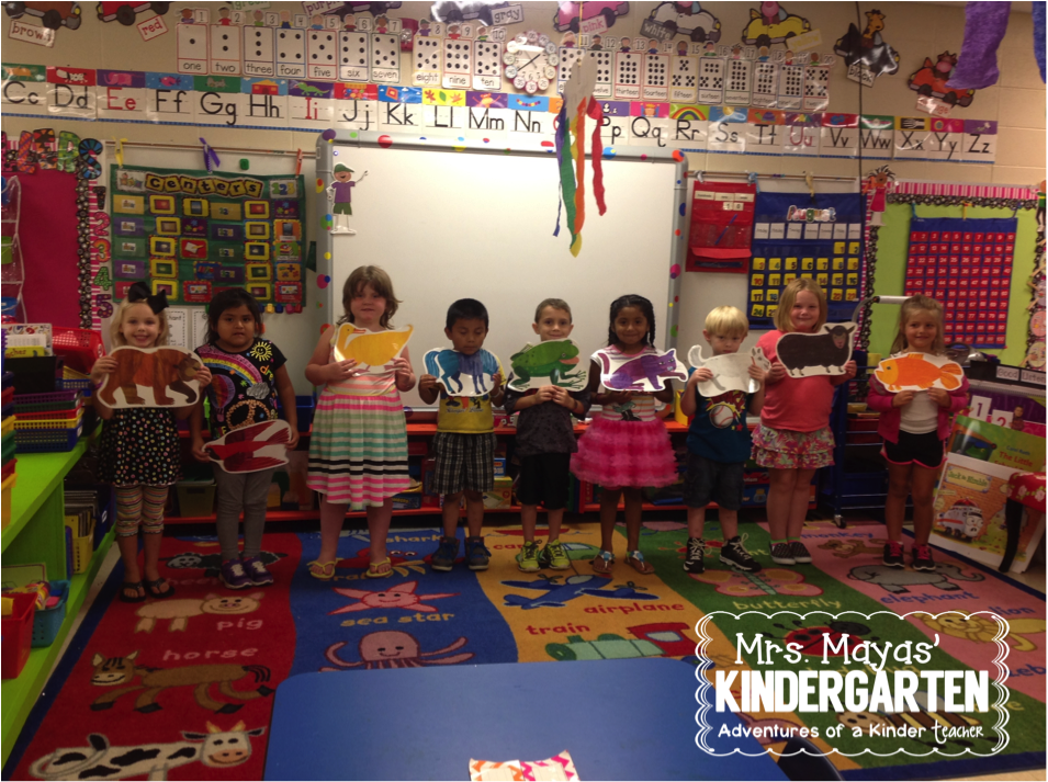 Mrs. Mayas' Kindergarten Brown Bear Theme Activities