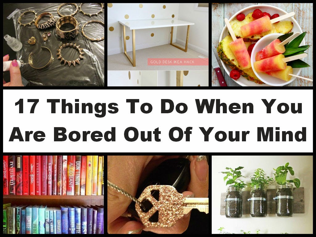 17 Things To Do When You Are Bored Out Of Your Mind DIY Craft Projects
