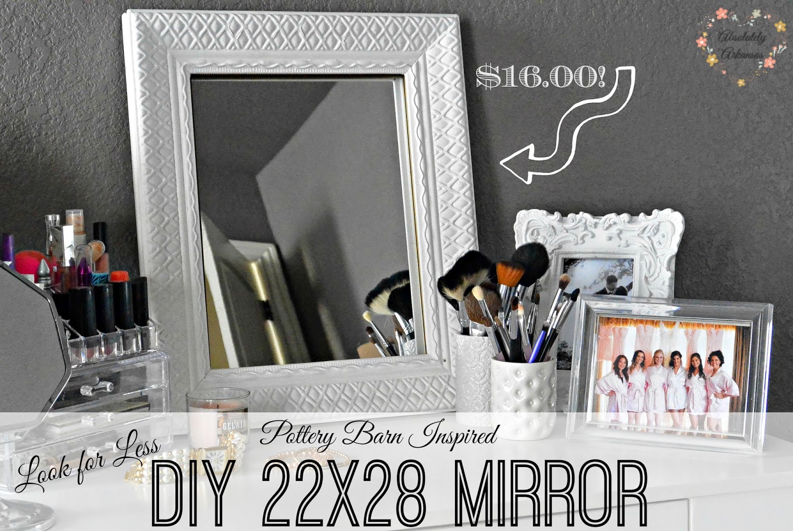 Rose Co Blog Look For Less 4 Pottery Barn Inspired Mirror For