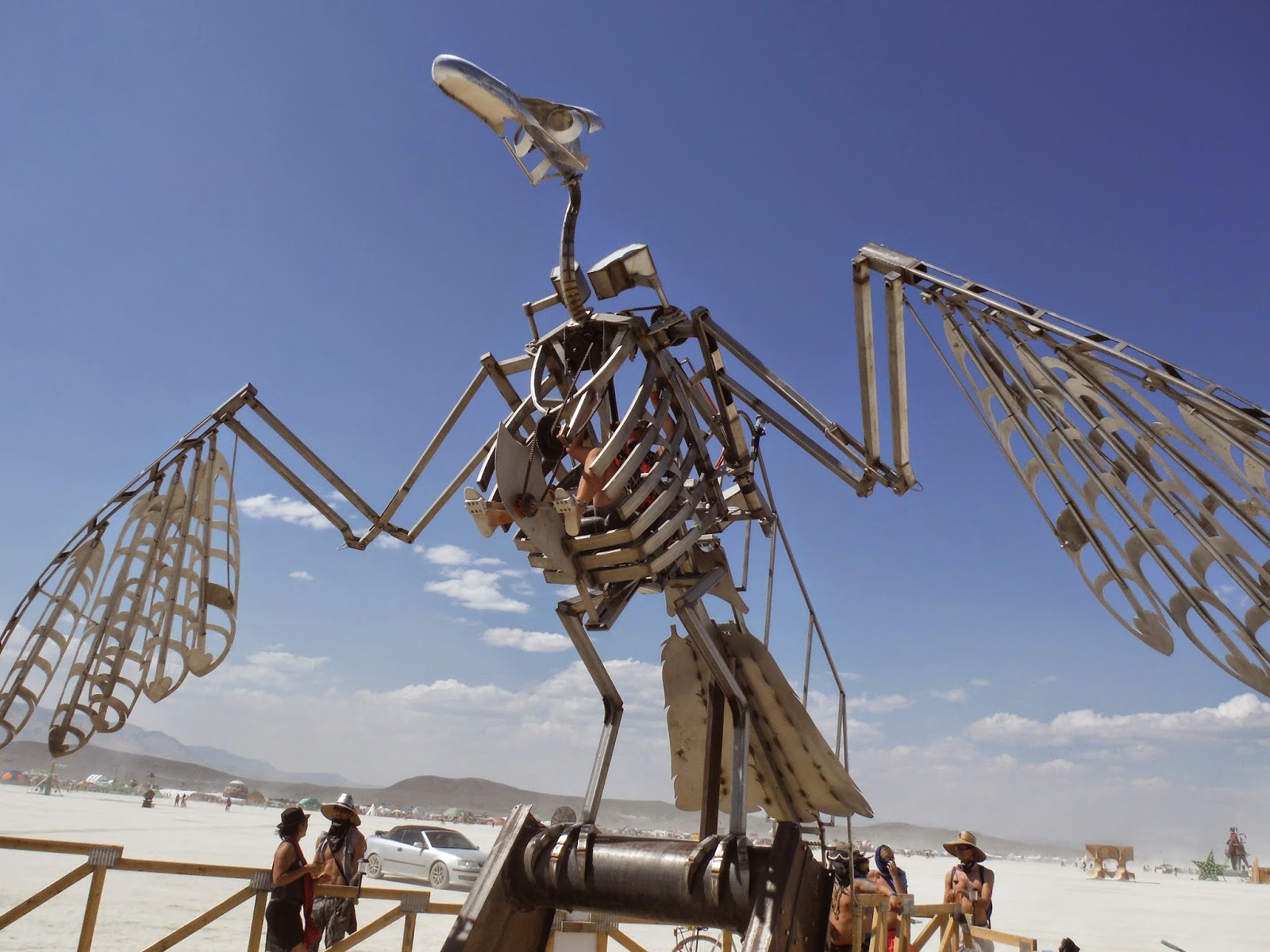 Unumundus Plaza )'( BURNING MAN )'( Art on The Playa )'(