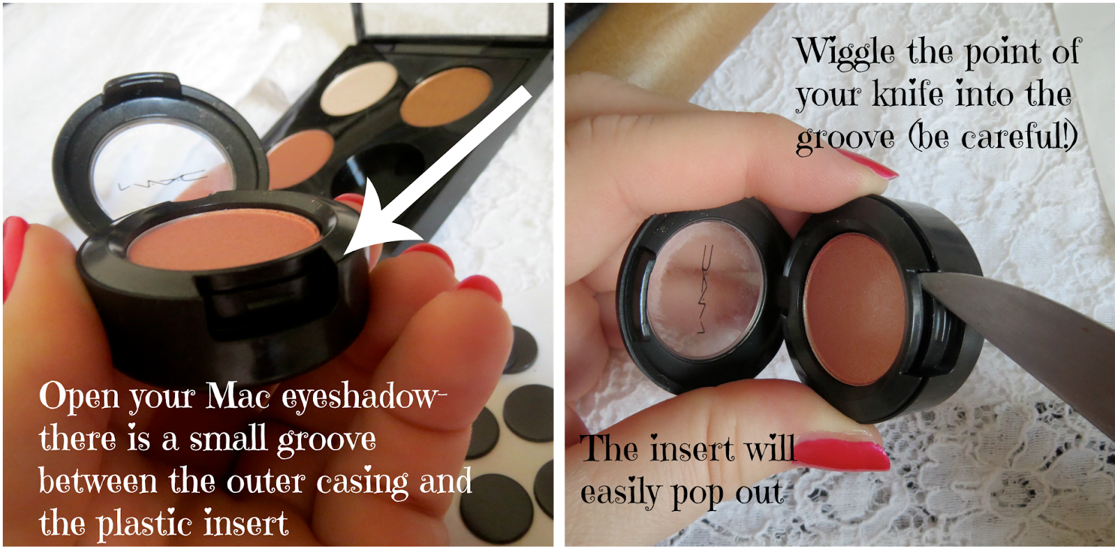How to depot your Mac eyeshadows Expat Make Up Addict
