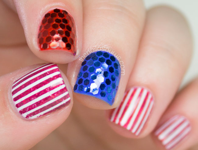 6. Fourth of July Nail Art - wide 1