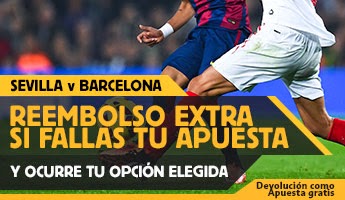 betfair reembolso 25 euros liga Sevilla vs Barcelona 11 abril betfair reembolso 25 euros liga Sevilla vs Barcelona 11 abril