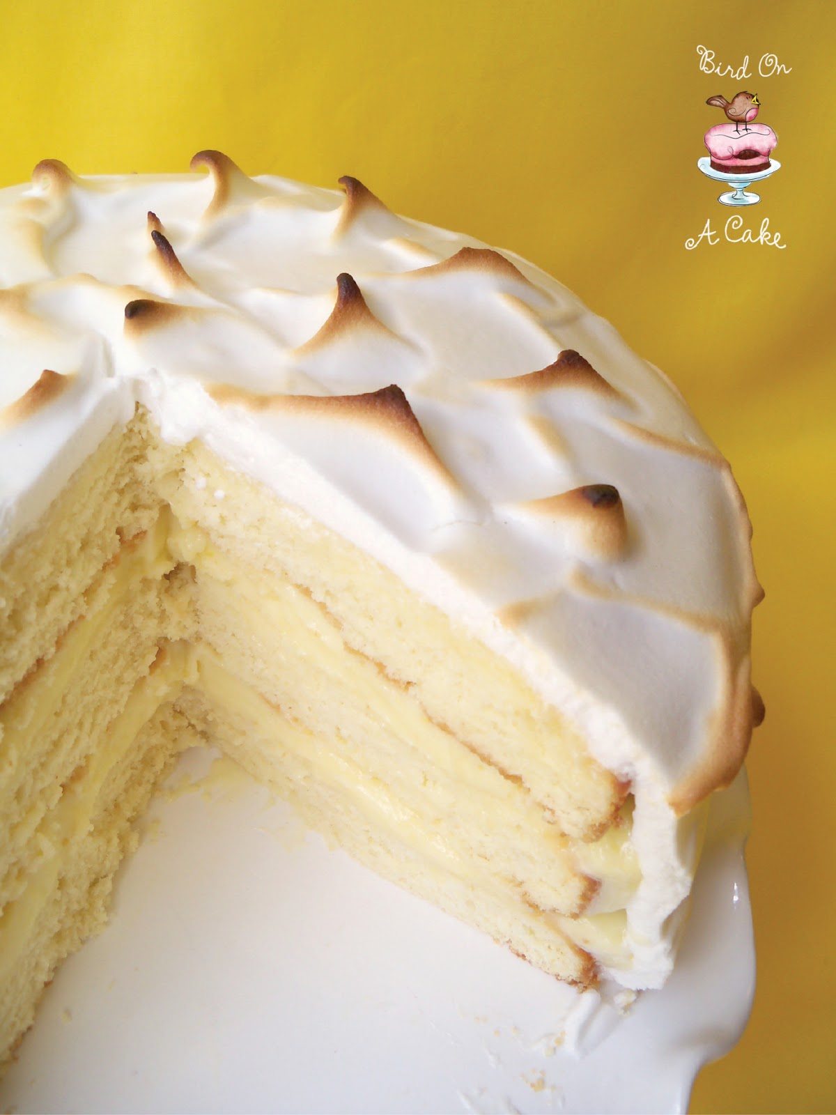 Bird On A Cake Lemon Meringue Cake